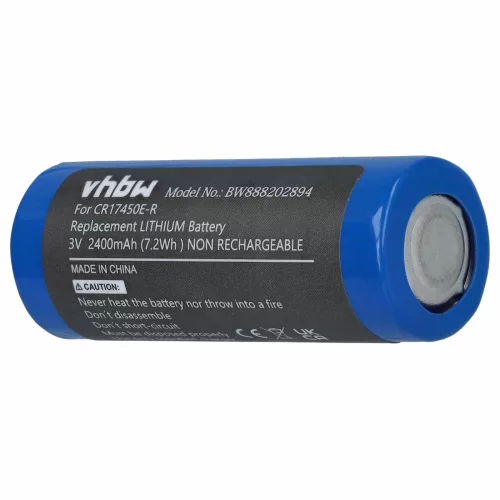 Univerzális 10x akkumulátor CR17450E-R helyett - 2400 mAh 3 V lítium