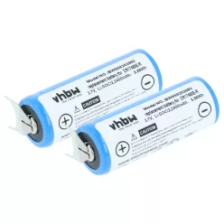   Univerzális 2x Akkumulátor CR17450E-R helyett - 2400 mAh 3 V Li-SOCl2