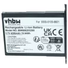 Kézi számítógép 2x akkumulátor helyettesíti NCR Orderman 5555-0105-8801 - 4200mAh, 3.7V