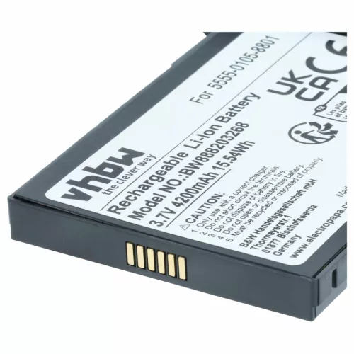 Kézi számítógép 2x akkumulátor helyettesíti NCR Orderman 5555-0105-8801 - 4200mAh, 3.7V