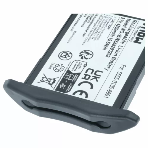 Kézi számítógép 2x akkumulátor helyettesíti NCR Orderman 5555-0105-8801 - 4200mAh, 3.7V