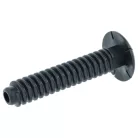 2x Állítható láb Ariston C00340804 helyett mosogatógéphez - 11 cm, fekete