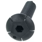 2x Állítható láb Ariston C00340804 helyett mosogatógéphez - 11 cm, fekete