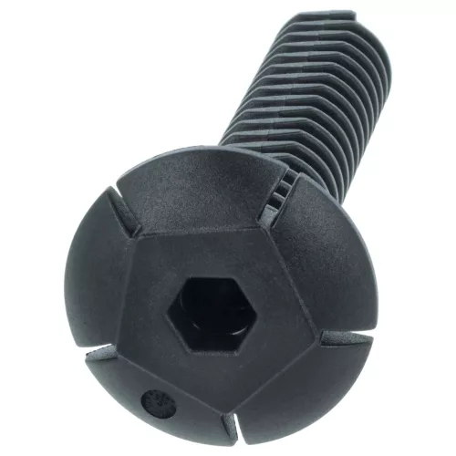 2x Állítható láb Ariston C00340804 helyett mosogatógéphez - 11 cm, fekete