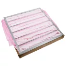 VHBW 10 db F7 légszűrő szellőző- és klímaberendezéshez – 6 zseb, 59,2 × 59,2 cm
