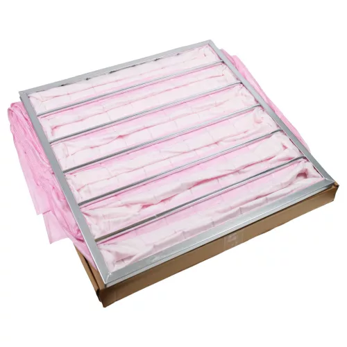 VHBW 10 db F7 légszűrő szellőző- és klímaberendezéshez – 6 zseb, 59,2 × 59,2 cm