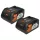 2x Akkumulátor AEG B1814, B1817G, B1814G, B1817, L1815 Elektromos Szerszámhoz - 4000 mAh, 18 V, Li-Ion