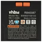 2x Akkumulátor AEG B1814, B1817G, B1814G, B1817, L1815 Elektromos Szerszámhoz - 4000 mAh, 18 V, Li-Ion