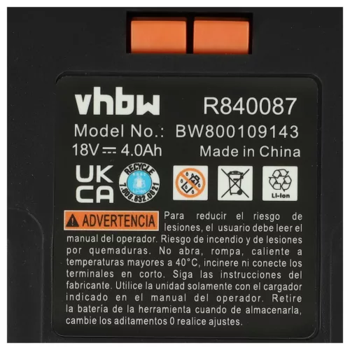 2x Akkumulátor AEG B1814, B1817G, B1814G, B1817, L1815 Elektromos Szerszámhoz - 4000 mAh, 18 V, Li-Ion