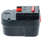 2x Akkumulátor Black & Decker A12, A12-XJ, A12EX, A1712, A12E elektromos szerszámhoz - 2000 mAh, 12 V, NiMH