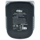 2x Akkumulátor Black & Decker A12, A12-XJ, A12EX, A1712, A12E elektromos szerszámhoz - 2000 mAh, 12 V, NiMH