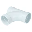 vhbw 10x Csőelosztó T-idom, Belső/Belső/Belső, Átmérő 50,8 mm - Központi Porszívókhoz