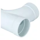 vhbw 10x Csőelosztó T-idom, Belső/Belső/Belső, Átmérő 50,8 mm - Központi Porszívókhoz