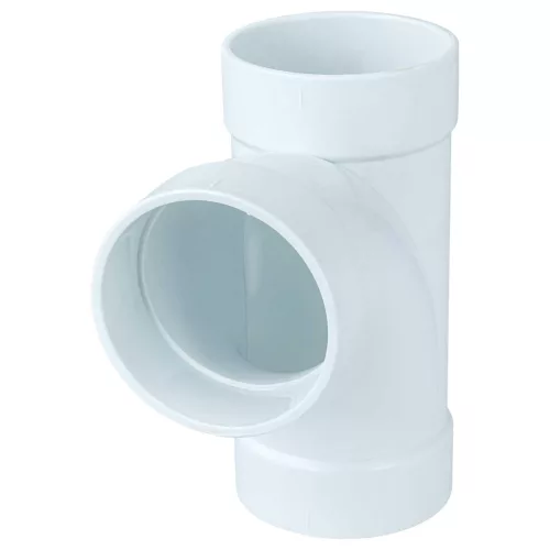 vhbw 10x Csőelosztó T-idom, Belső/Belső/Belső, Átmérő 50,8 mm - Központi Porszívókhoz