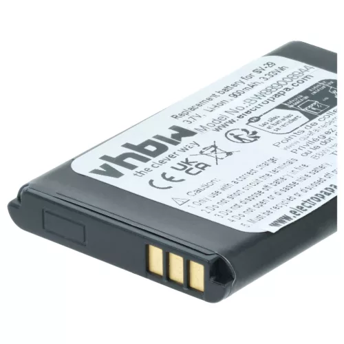 Mobiltelefon 3x akkumulátor Alcatel RTR001F01, 10000058 helyett - 900 mAh 3.7 V Li-Ion
