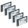 Mobiltelefon 5x akkumulátor Alcatel RTR001F01, 10000058 helyett - 900 mAh 3.7 V Li-Ion