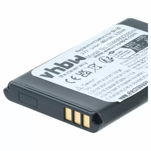 Mobiltelefon 5x akkumulátor Alcatel RTR001F01, 10000058 helyett - 900 mAh 3.7 V Li-Ion