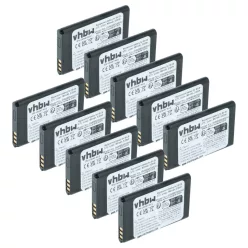   Mobiltelefon 10x akkumulátor Alcatel RTR001F01, 10000058 helyett - 900 mAh 3.7 V Li-Ion