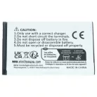 Mobiltelefon 2x akkumulátor Alcatel RTR001F01, 10000058 helyett - 650 mAh 3.7 V Li-Ion