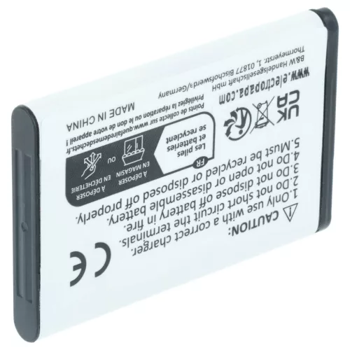 Mobiltelefon 3x akkumulátor Alcatel RTR001F01, 10000058 helyett - 650 mAh 3.7 V Li-Ion
