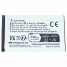Mobiltelefon 5x akkumulátor Alcatel RTR001F01, 10000058 helyett - 650 mAh 3.7 V Li-Ion