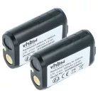 Vezeték nélküli rendszer 2x akkumulátor Shure SB900A, SB900B, SB900C, 95A42465, SB900 helyett - 1300 mAh 3.7 V Li-Ion