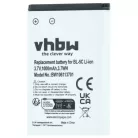 Mobiltelefon 3x akkumulátor Alcatel RTR001F01, 3BN67332AA, 10000058 helyett - 1000 mAh 3.7 V Li-Ion