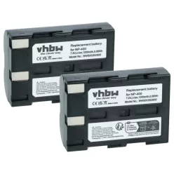   VHBW 2 db NP-400 / BP-21 Li-ion fényképezőgép-akkumulátor – 1200 mAh, 7,2 V