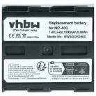 VHBW 2 db NP-400 / BP-21 Li-ion fényképezőgép-akkumulátor – 1200 mAh, 7,2 V