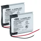 Vezeték nélküli fejhallgató 2x akkumulátor Anker 230518, 653035PN2 helyett - 720 mAh 3.7 V Li-polimer