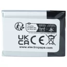 Vezeték nélküli fejhallgató 2x akkumulátor Anker 230518, 653035PN2 helyett - 720 mAh 3.7 V Li-polimer