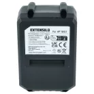 EXTENSILO 2 db akkumulátor Flex Lithium Power 18V szerszámhoz – 5000 mAh, 18 V, Li-ion