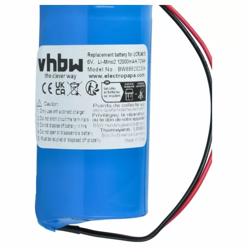 Riasztórendszer 5x Akkumulátor helyettesíti Jablotron 2CR34615, BAT-80A-SAFT - 12000 mAh 6 V Li-MnO2
