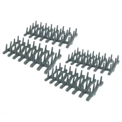   4x Felső Kosár Betét AEG 1380184000, 1380184109 helyett Zanussi Mosogatógéphez stb. - Pohártartó, Gumi