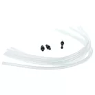 VHBW tejcsőkészlet Jura kávégépekhez – 12 tejcső és 6 adapter, 38 cm