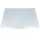 2x Univerzális sütőtepsi sütőhöz - 40 x 30 x 1 cm Ezüst, Perforált