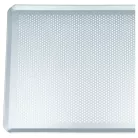 2x Univerzális sütőtepsi sütőhöz - 40 x 30 x 1 cm Ezüst, Perforált