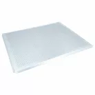 2x Univerzális sütőtálca sütőhöz - 45,5 x 37,5 x 1 cm Ezüst, Perforált