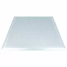 2x Univerzális sütőtálca sütőhöz - 45,5 x 37,5 x 1 cm Ezüst, Perforált