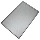 2x Sütőlap Sütőhöz - 60 x 40 x 1 cm Ezüst, Perforált
