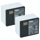 2x Akkumulátor Arlo Ultra-hoz és másokhoz, mint például A-4a, 4800mAh