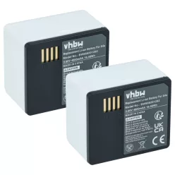   2x Akkumulátor Arlo Ultra-hoz és másokhoz, mint például A-4a, 4800mAh