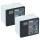 2x Akkumulátor Arlo Ultra-hoz és másokhoz, mint például A-4a, 4800mAh