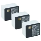 3x Akkumulátor Arlo Ultra-hoz és másokhoz, mint például A-4a, 4800mAh