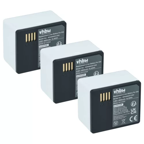 3x Akkumulátor Arlo Ultra-hoz és másokhoz, mint például A-4a, 4800mAh