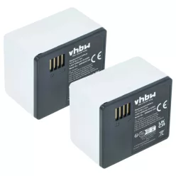   Biztonsági kamera 2x akkumulátor Arlo 308-1070-01, 308-50012-01, 308-10069-01 helyett - 5200 mAh 3.85 V Li-Ion