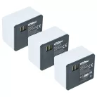 Biztonsági Kamera 3x Akkumulátor Arlo 308-1070-01, 308-50012-01, 308-10069-01 helyett - 5200 mAh 3.85 V Li-Ion