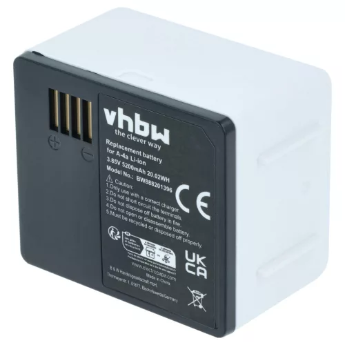 Biztonsági Kamera 3x Akkumulátor Arlo 308-1070-01, 308-50012-01, 308-10069-01 helyett - 5200 mAh 3.85 V Li-Ion