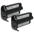 VHBW 2 db Nikon EN-4 Li-ion fényképezőgép-akkumulátor – 1800 mAh, 7,2 V