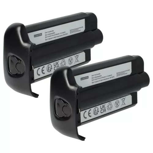 VHBW 2 db Nikon EN-4 Li-ion fényképezőgép-akkumulátor – 1800 mAh, 7,2 V